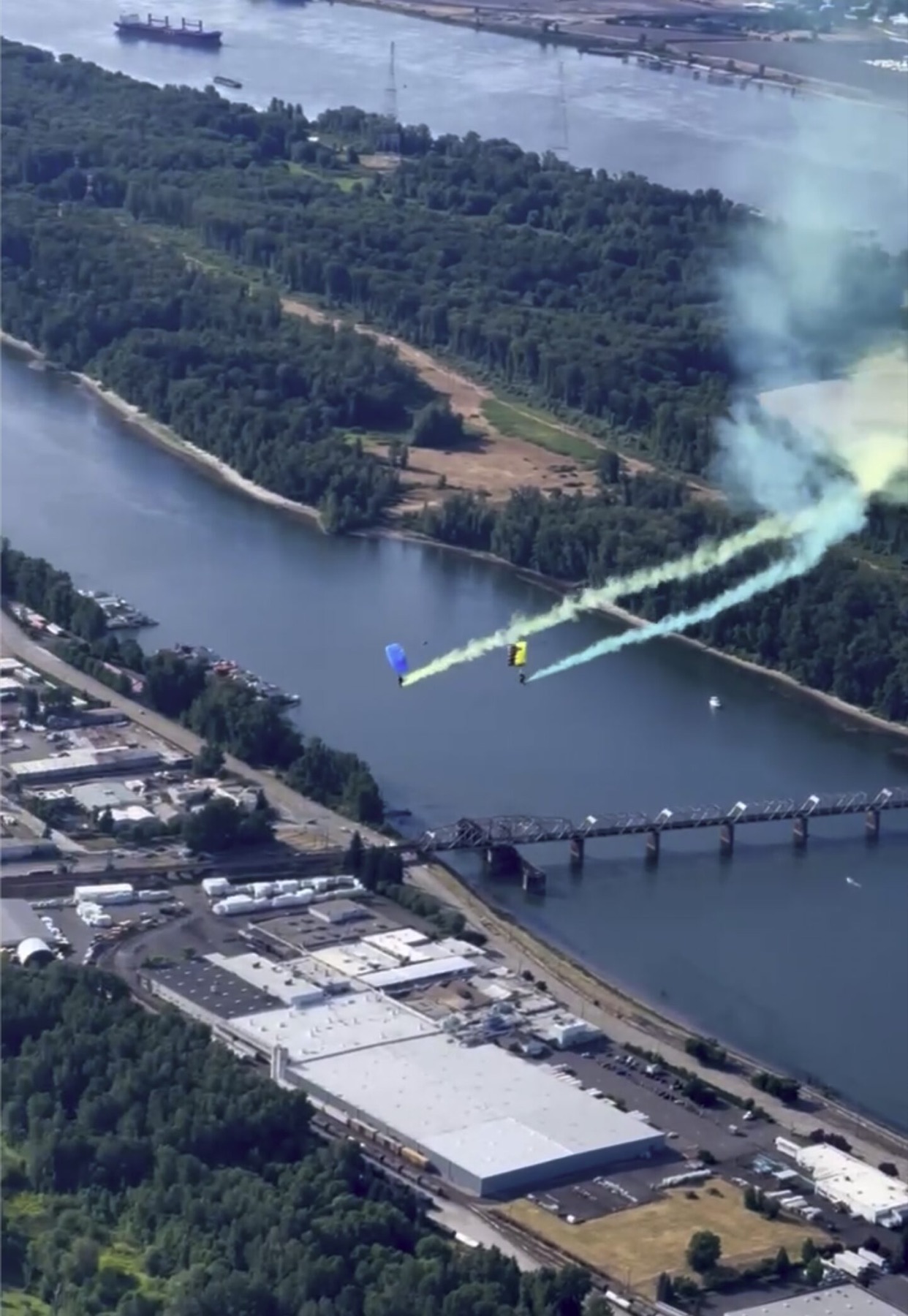 Photo from the shared album: formula e helicopter shot